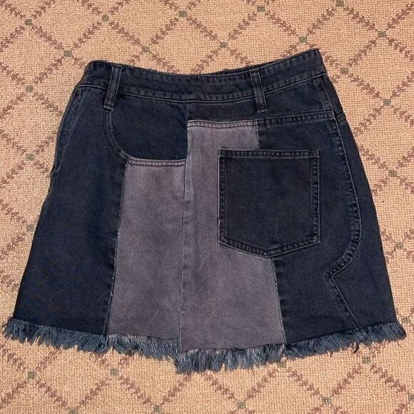 Free People black denim skirt NWOT 4 - Picture 10 of 10